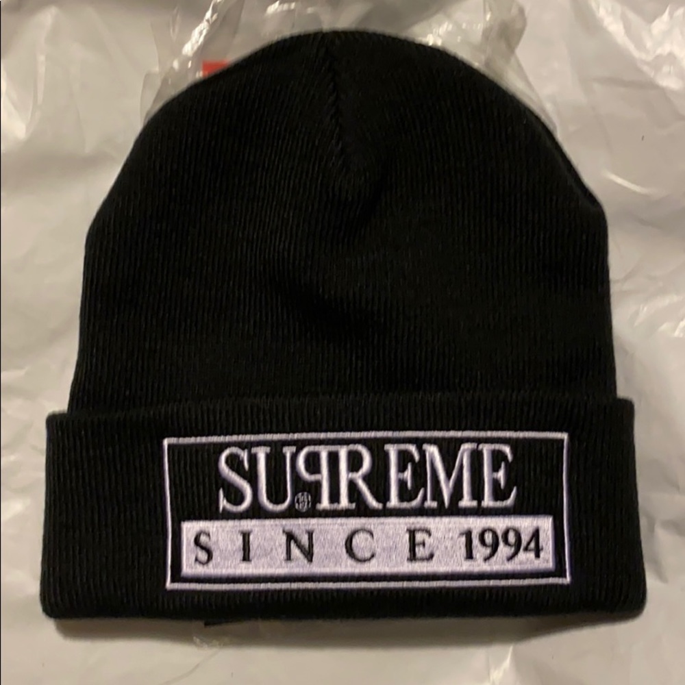 Supreme / Black / 2020 spring/summer beanie